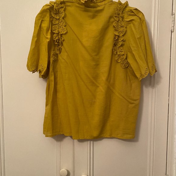 Sea Adrienne Cotton Short Sleeve Top - Picture 6 of 8